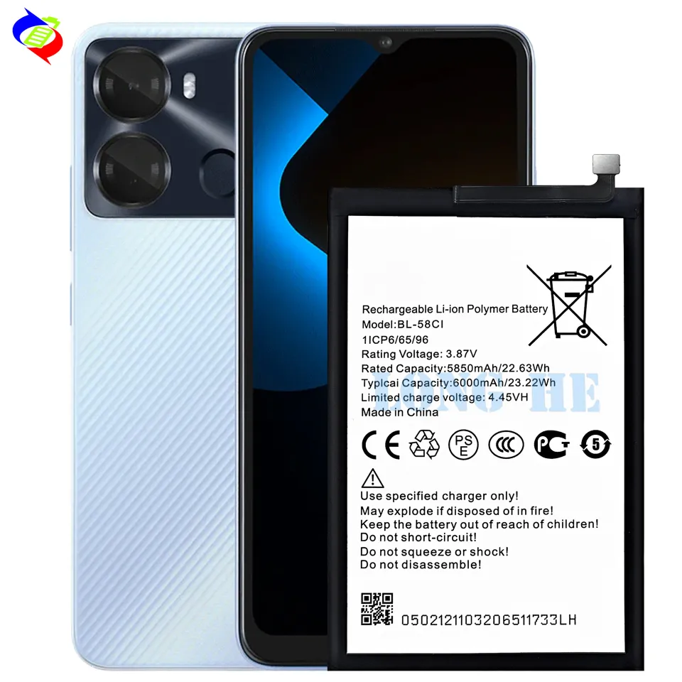 itel P40/P662L BL-58CI 6000mah Mobile phone Battery