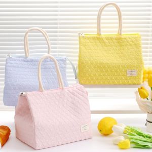 Korean Design Womens Insulated Lunch Bag - Large Capacity Waterproof &Portable for Office School  Korean Stylish Lunch Bag