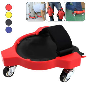 Multi-Color Ergonomic Kneeling Cushion with Wheels for Gardening and Landscaping