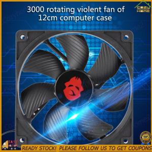 [Free Delivery]ID-COOLING 120mm 4 Pin High Speed Desktop CPU Fan Chassis Fan Cooler Case Chassis Cooling Dual Ring Double Sided LED Fan (RGB) colors choosen Silent for PC Case