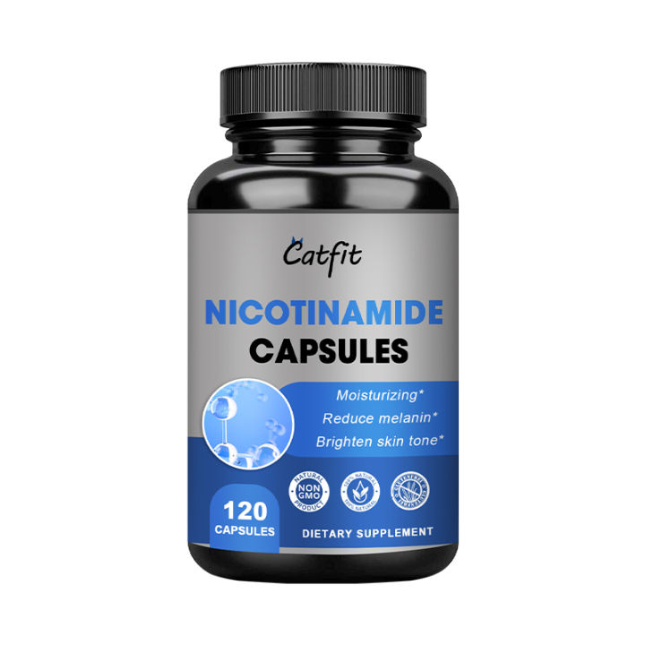 Niacinamide Capsules with Resveratrol Vitamin B3 500mg (Niacinamide