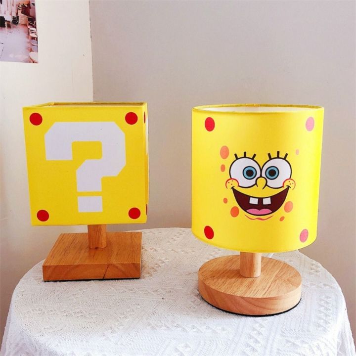 HILBAT Mario Bros Mario Desk Lamp Question Mark Super Mary Mario Night ...