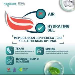Lem gigi palsu dari plastik termoplastik FA
