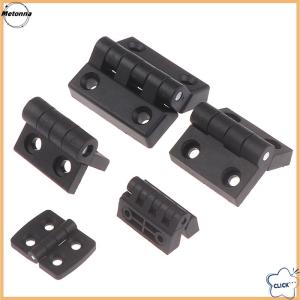 Follow Get More【Metonna】 1PCS Small Hinges Black Mini Plastic Door Bearing Butt Cabinet ABS Hinge