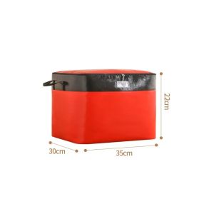 Large Capacity Foldable Waterproof Woven Bag Transfer Storage Wear-resistant Bag Moving Bag Thickened Eco-friendly Luggage Bag