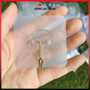 Miếng Dán Treo Đồ Siêu Dính Không Cần Khoan Đục Treo Đồ Phòng Bếp Thông Minh
