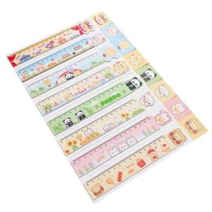 8Pcs Colorful Magnetic Ruler Bendable Drawing Ruler Educational Measurement Tool For Kid Student School Craft Project