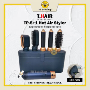 T.Hair TP-5+1 Hot Air Styler - Prussian Blue / Rich Copper
