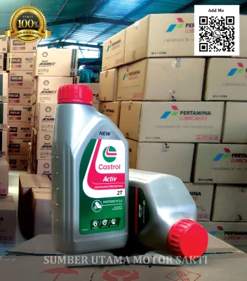 OLI MOTOR CASTROL NEW ACTIV 2T ( 12 X 0.7 LITER )