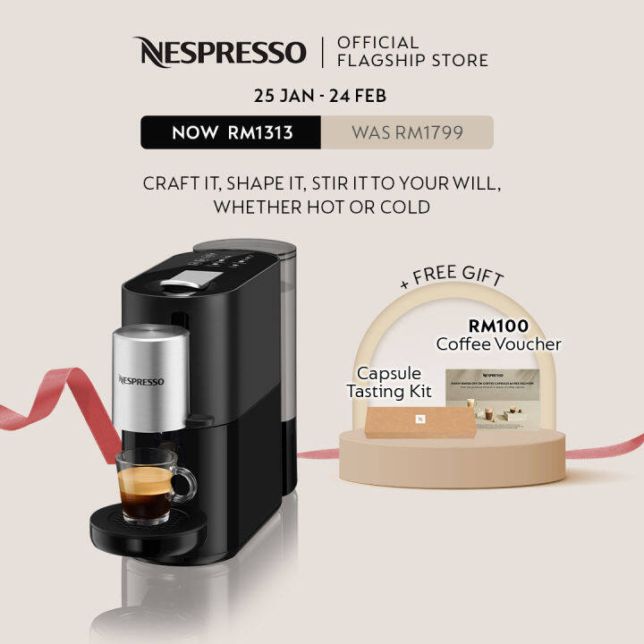 NESPRESSO S85-BK BLACK-