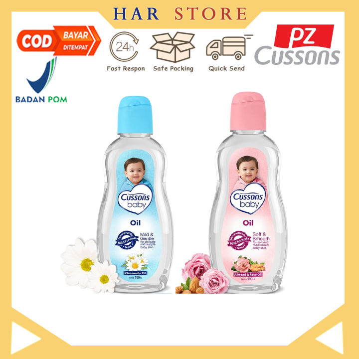 CUSSONS Baby Oil - Minyak Bayi 100ML / 200ML