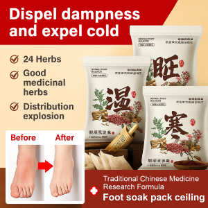 30PCS 24-ingredient Foot Bath Bag Body Detox Relieving Fatigue Mugwort Herbal