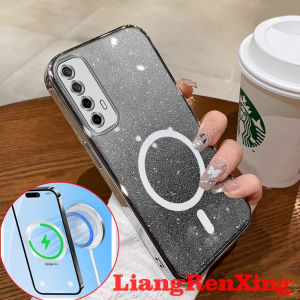 Case for Realme 7 pro realme 7i realme c17 phone casing Softcase Silicone shockproof Cover new design clear Wireless magnetic attraction aesthetic SFBSWX01