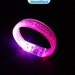 ItemMart LED Glowing Bracelet Flashing Wristband Bar Concert Cheer Props Rave Party Atmosphere
