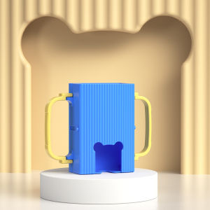 กล่องโคลน การออกแบบด้ามจับคู่ ใช้ซ้ํา ถ้วยเด็ก ปรับความกว้างได้ ทําความสะอาด กะทัดรัดและเบา