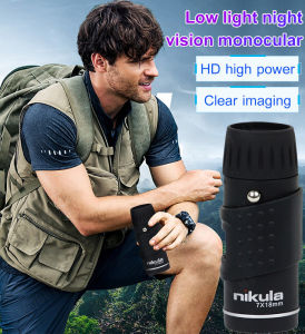 Outdoor Telescope Double Focusing Monocular Telescope