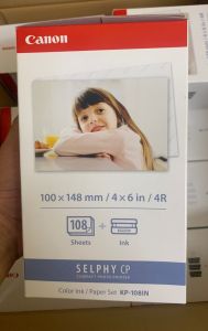 Hộp giấy mực cho máy in canon Cp1000Cp1300Cp910Cp900Cp810.v.v. kp108in