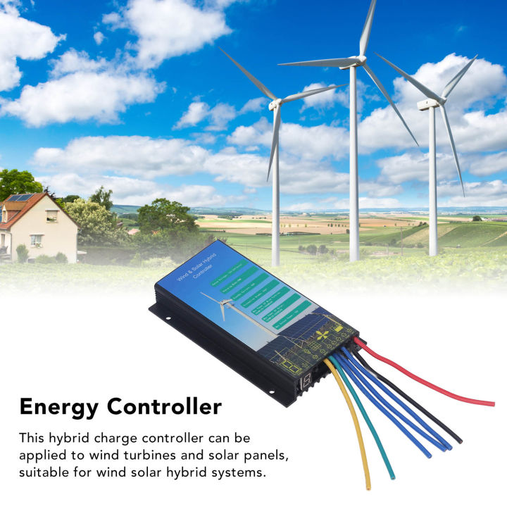 Wind Solar Hybrid Charge Controller IP67 ปรับอัตโนมัติ Wind Turbine ...