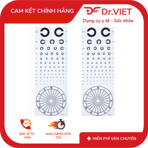 ĐÈN THỊ LỰC CHỮ C - đo độ cận viễn loạn cho người bị tật khúc xạ