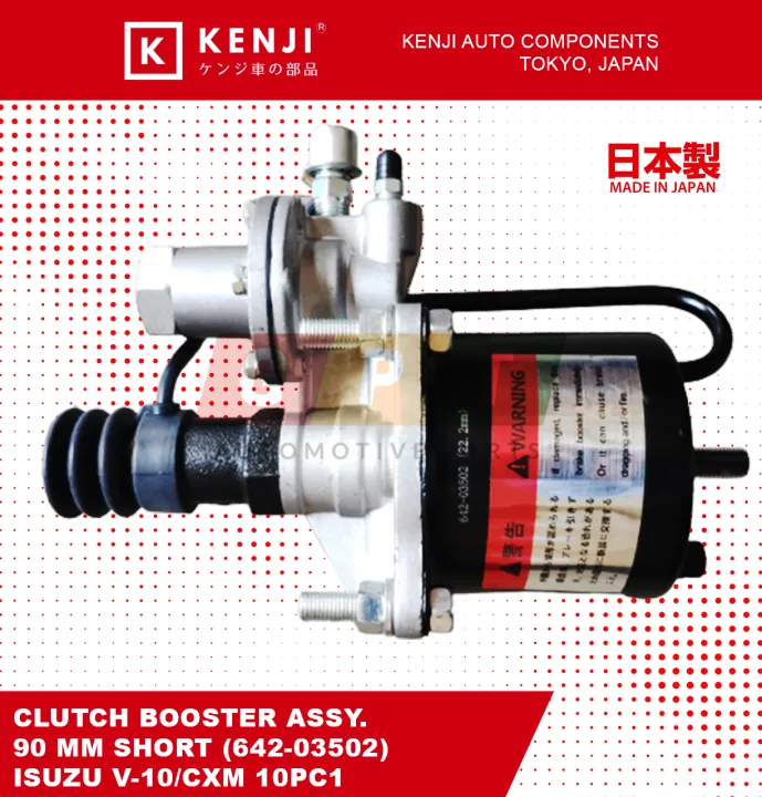 KENJI Clutch Booster 90mm for ISUZU V10 CXM / 10PC1 (642-03502 
