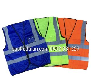Áo phản quang lưới thoáng 4 túi kiểu 3M