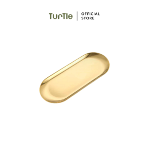 TURTLE Golden Stainless Steel Tableware Dinnerware (Bowl / Plate / Cup / Saucer)