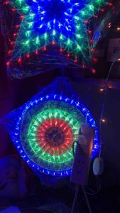 SUPER TIPID AND UNIQUE DESIGN LED CHRISTMAS PAROL PAD LIGHT LANTERN Christmas Light for Lively and Festive Decorations