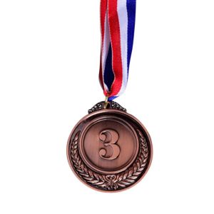 Medali Warna Emas Perak Perunggu Plus Tali Medalion Mendali Gold Silver Bronze Penghargaan Lomba Kejuaraan Olimpiade