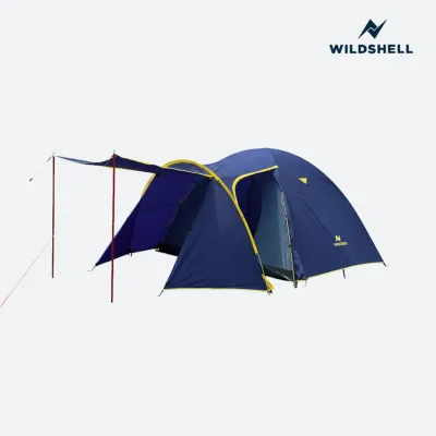 TENDA CAMPING MANDALA 6 PRO KAPASITAS 6-8 ORANG DOUBLE LAYER TENDA MOLUCAS 6 PRO TENDAKI