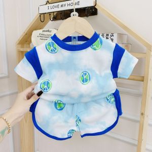 JanElla’s T-SHIRT SHORTS SET (6 months to 5 Years Old) TERNO for KIDS BOYS 100% Cotton Made in Vietnam