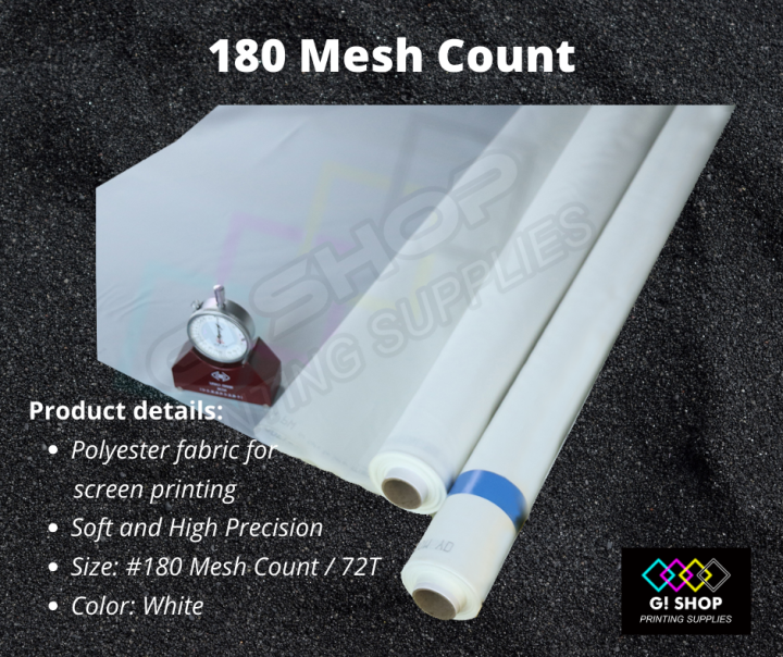 Silkscreen Mesh: #180 Suitable for Screen Printing with Water