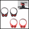 DSLONG Adjustable Bike Seat Post Clamp Hollow Lock Aluminum Alloy Mountain Road Bike Seat Post Clamp Durable Lightweight Bike  Seatpost Collar Bike Seat Tubes. 