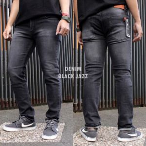 celana jeans jumbo pria panjang slimfit original blackfield