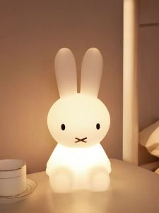 Miffy Bedroom Baby Childrens Room Eye Protection Ambient Cartoon Cute Night Light Colorful Glow Remote Control Charging Cartoon2026
