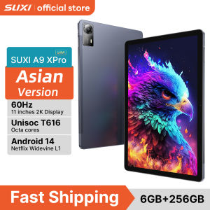 SUXI A9 XPro tablet  Android Ai 11" FHD 14+256GB 7000mAh Unisoc T616 4G LTE Quad Speakers Android 14  game Pad