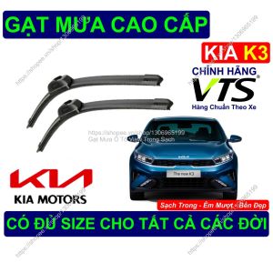 Gạt Mưa Bền Đẹp Kính Lái KIA K3 Cặp Gạt Mưa Kính Lái KIA K3 Có Đủ Size Cho Các Đời Xe KIA K3