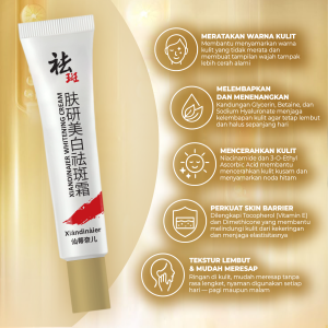 BPOM Cream Pemutih Penghilang Flek Hitam Whitening Freckle Cream Remove Dark Spots Penghilang flek dan bintik hitam paling ampuh