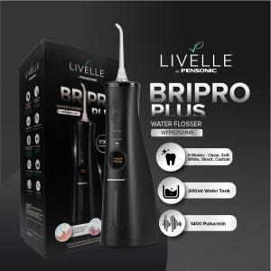 Pensonic Livelle BriPro Plus Cordless Water Flosser 300ML WFP82501MB - 5 modes 300ml tank 1400 pulses per minute.