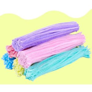 Set 100 cành Kẽm Nhung Kẽm Lông ST GROUP nhiều màu làm hoa handmade đồ trang trí decor đồ chơi cho bé phụ kiện DIY