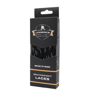 FWFHTP Dual Layer Braid Hockey Skate Laces 84/108inch Reinforced Waxed Tip Hockey Accessories Professional Durable Hockey Laces Ice Hockey