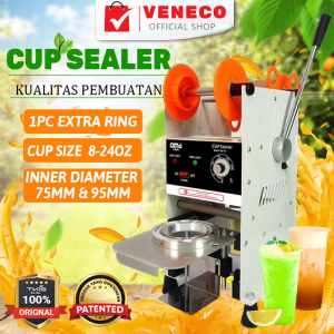 QM Cup Sealer Machine QM-D1 / Mesin Penyegel Gelas Minuman Ukuran 8oz-22oz