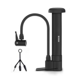 Ánh Sáng Trọng Lượng Đi Xe Đạp Máy Bơm Với Áp Lực Đa Năng Ống bơm hơi Portables Xe Đạp Máy Bơm Cho Xe Đạp Và Bóng rổ