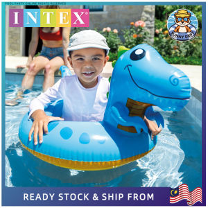 Intex59221 Big Animal Swim Rings For Kids Age 3-6 - Dinosaur