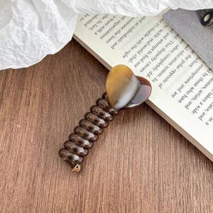 Ikat Rambut Kabel Spiral Wanita Model Love Hati Abstrak Kunciran Karet Fashion Korea HG AR05