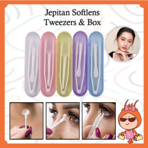MYX Store Jepitan Softlens Tweezers + Box Capitan Softlen Pinset Penjepit Lensa Kontak Tool Kit Alat Bantu Pasang Softlens Tweezer