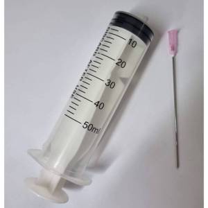 Compute กระบอกดูดหมึก 100ml ใช้สำหรับเติมหมึก กระบอกไซริงค์ พร้อมอุปกรณ์