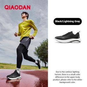 Qiaodan Yuyan 4.0 Men Waterproof Running Shoes Lightweight Shock-Absorbing Slip Resistant QXB023244003
