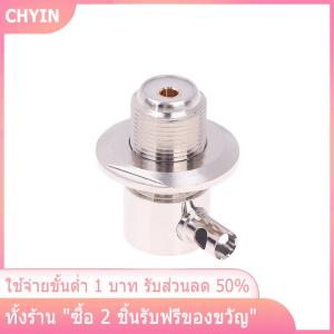 [COD] PkYeG TOOL ขั้วต่อ UHF SO239ตัวเมีย1ชิ้นหัวแจ็คบัน๊อตแบบจีบ RG58 RG142 LMR195มุมฉากขั้วต่อสายโคแอกเซียล RF