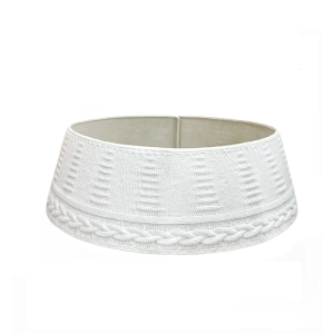 กระโปรงต้นคริสต์มาสแผ่นรองฐานตกแต่ง28นิ้วซักได้สำหรับตกแต่งงานปาร์ตี้วันหยุดฤดูหนาว