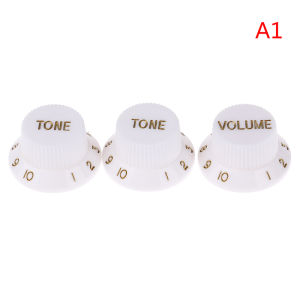 Christmas gift 【AYLMER】 Guitars strat knob 1-Volume 2-Tone control knobs for guitar
